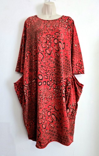 Made italy red animal print - red,