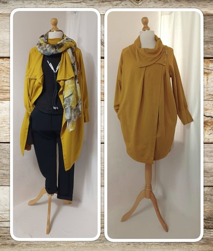 Bnwt lagenlook mustard - lagenlook,,
