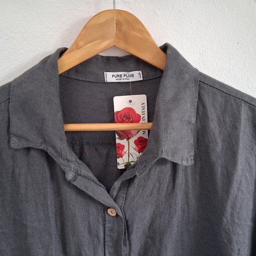 Pure plus linen shirt - plus, dress