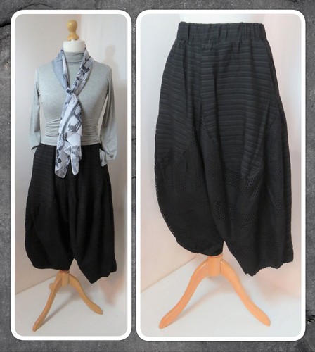 Lagenlook cropped black - cropped,,