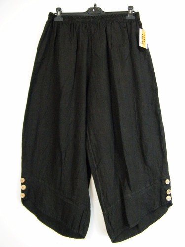 Lagenlook100 linen cropped - lagenlook100%,