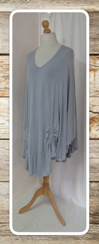 Bnwt lagenlook grey - grey,, viscose