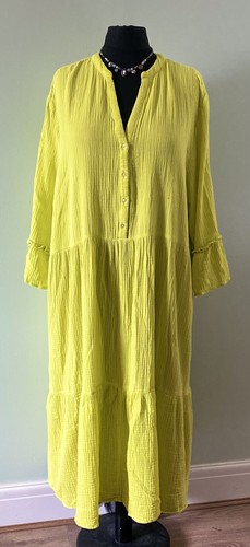 Muslin cotton dress uk22 us16 - muslin,