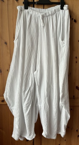 Lagenlook plus sized white - plus,