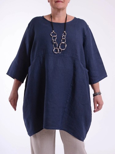Pure plus linen quirky - linen, tunic