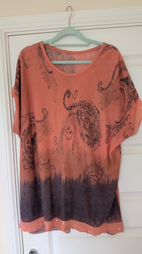 Italian lagenlook paisley - italian,