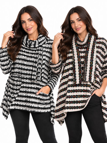 Italian ladies striped tunic - italian,