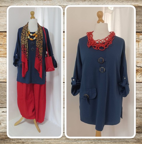 Bnwt quirky lagenlook navy - bnwt,,
