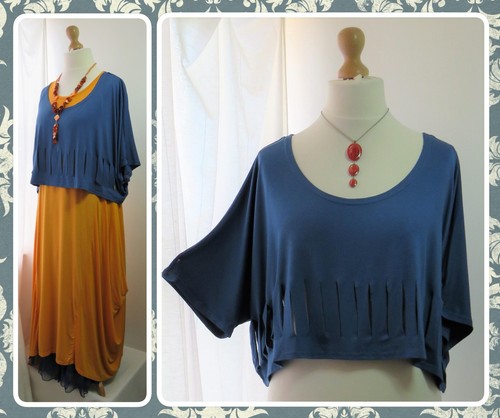 Bnwt lagenlook denim - lagenlook,, blue