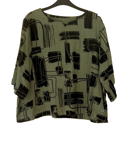 Viz green top - a,