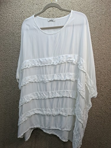 Made italy white lagenlook - made, in