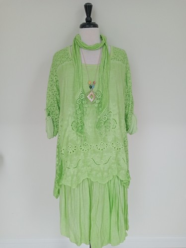 Ladies lagenlook tunic dress - ladies,
