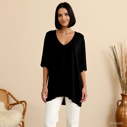 Plus size lagenlook longline - plus,