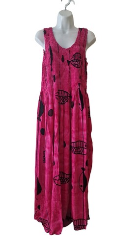 Fushia plus size lagenlook - size,