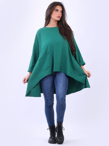 Made italy tunic top dipped - in,
